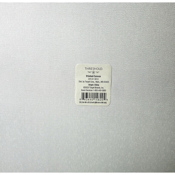 32" X 32" Calming Field Unframed Wall Canvas - Threshold NEW - Picture 6 of 6